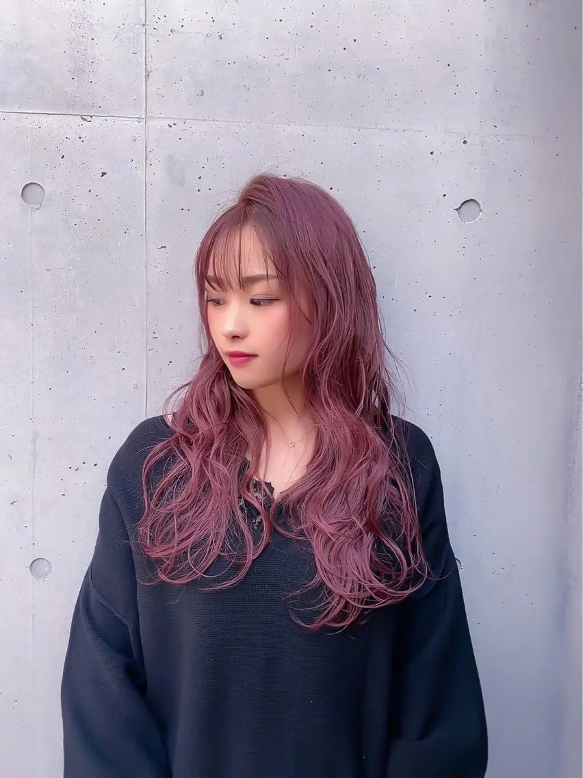 ロング カラー ヘアカラー トリートメント ヘッドスパ ヘアセット 髪質改善/レイヤー カット手塚奨のヘアスタイル
