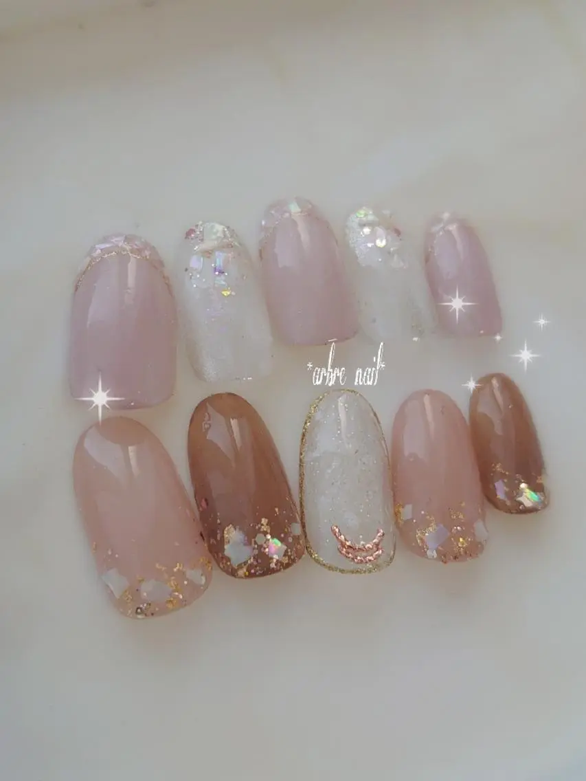 ネイル ✯.。 arbre nail 。✯.のネイルデザイン