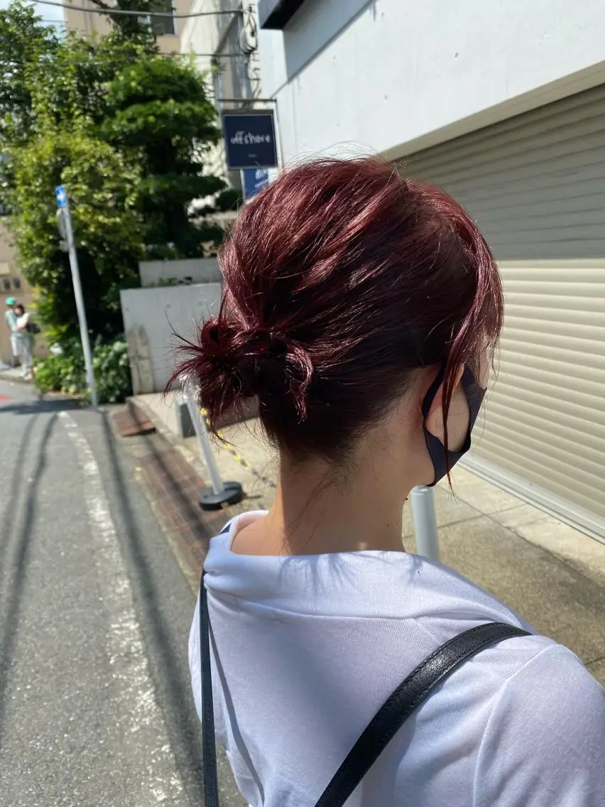 ショート カラー ブリーチ ブリーチなしカラー お任せヘア☘️☘️ 及川渚のヘアスタイル