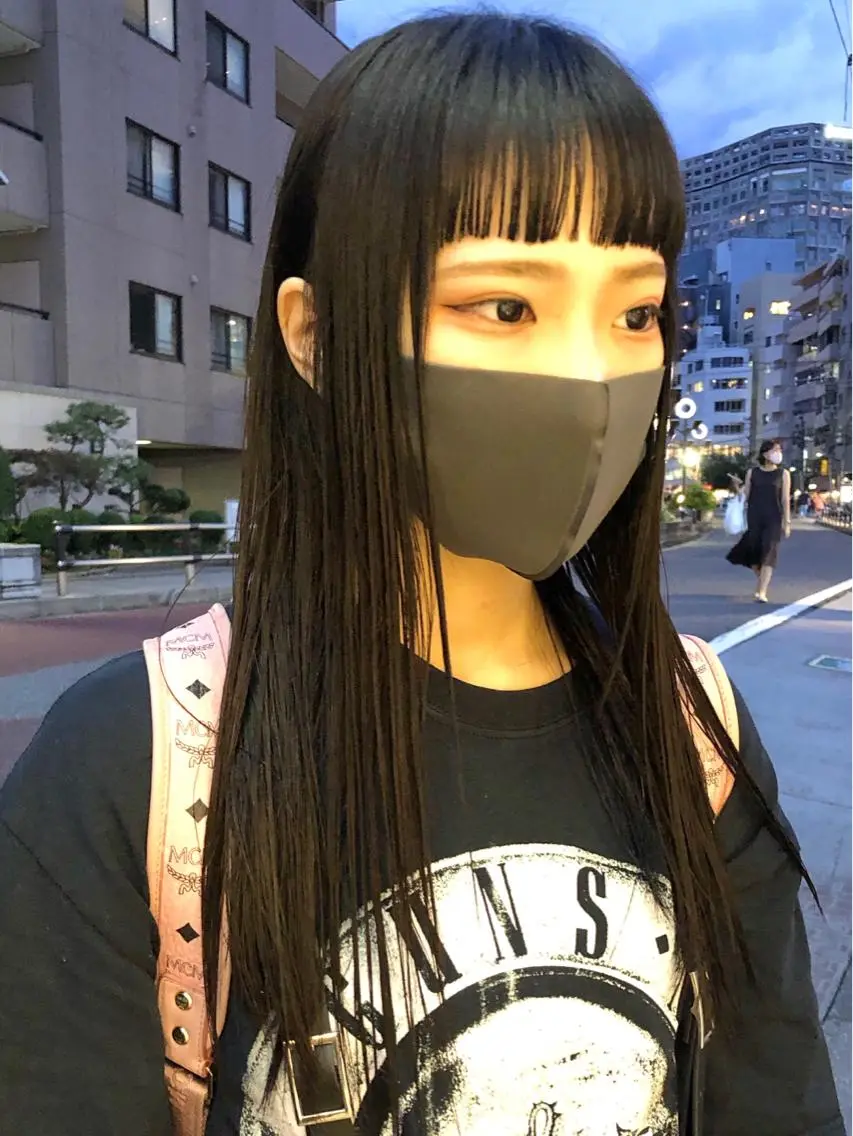ミディアム カラー カット ヘアカラー トリートメント ブリーチ🧚 ボブ✍️レイヤーのヘアスタイル