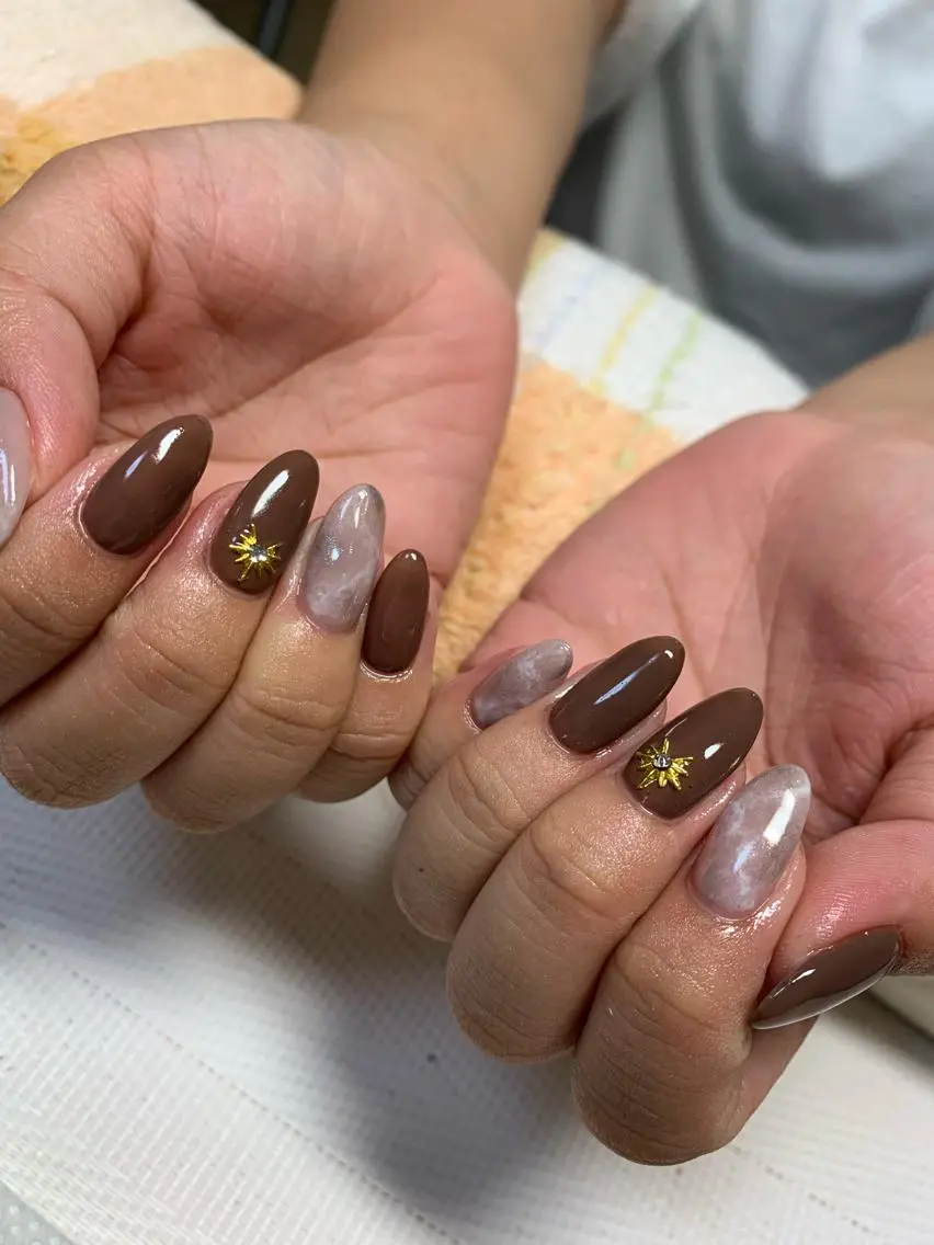 ネイル rukianail 新里のネイルデザイン