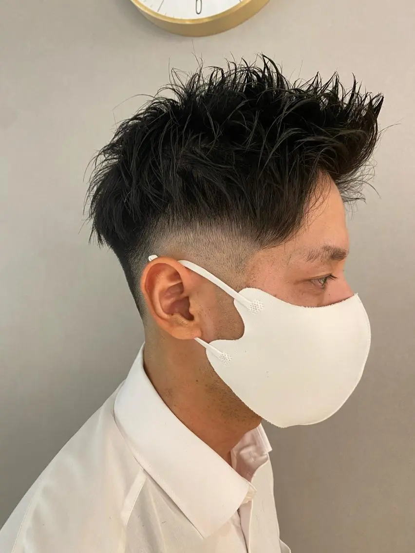 メンズ unopulir 景山　凌のヘアスタイル