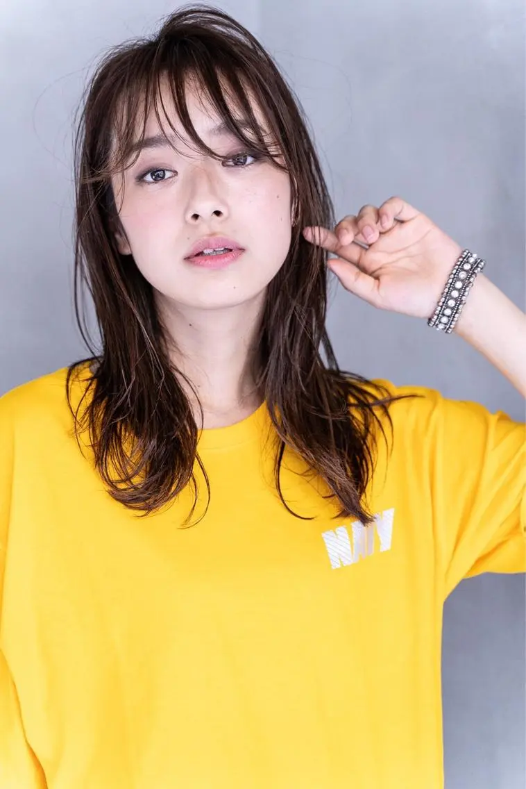セミロング 🎊LUK🎊_公 式_🩵髪質改善🩵のヘアスタイル