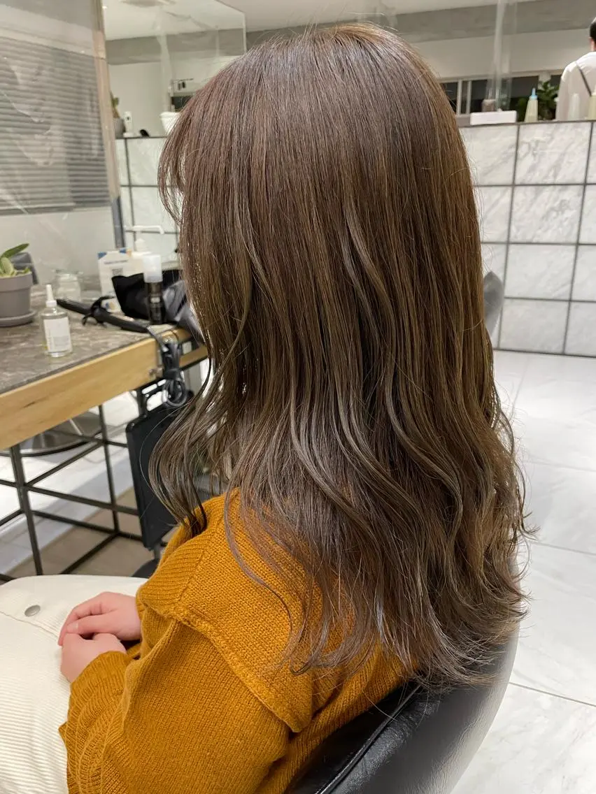 ロング カラー カット ヘアカラー トリートメント 🦕小林 大地🦕のヘアスタイル