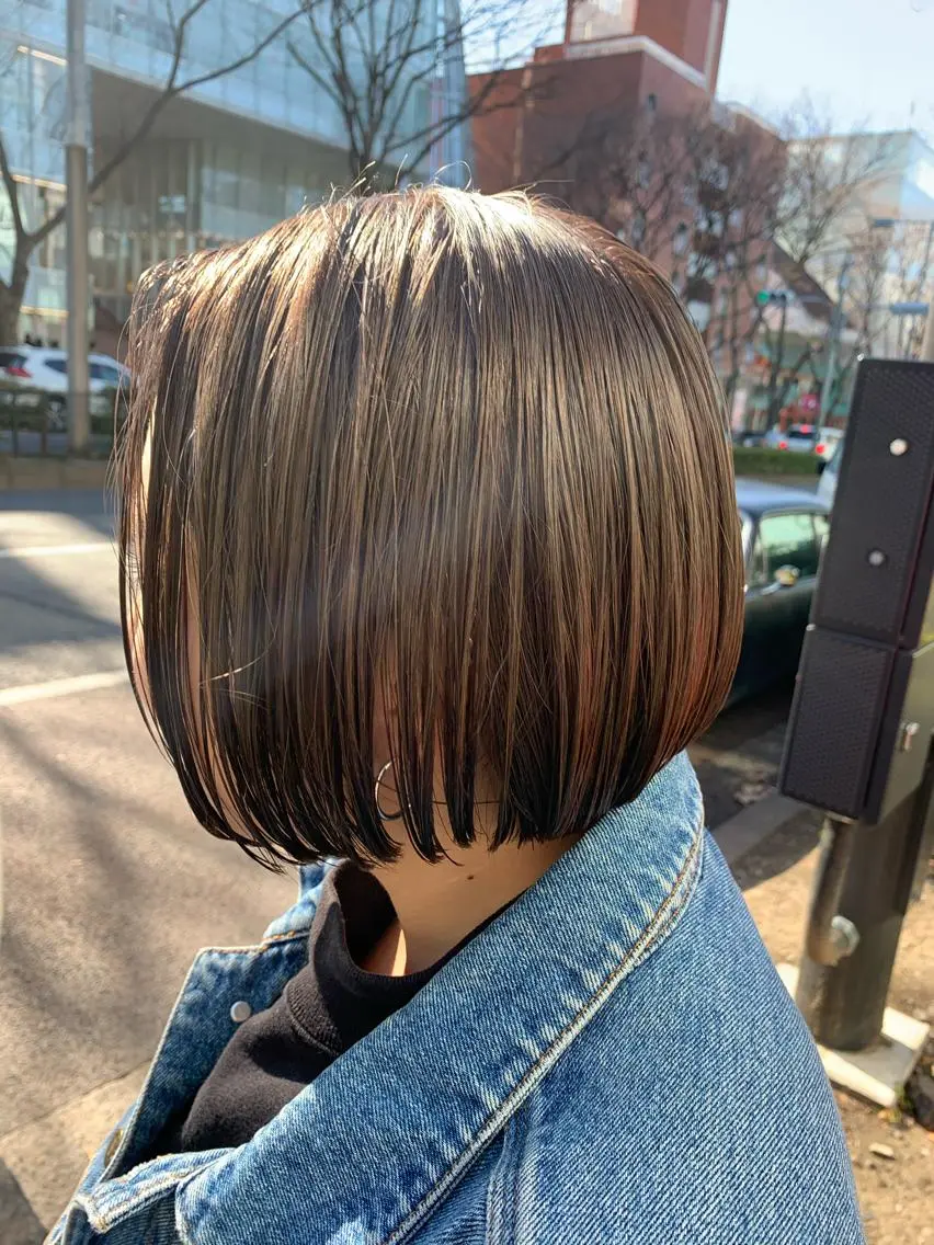ショート カラー 髪質改善 RYOのヘアスタイル