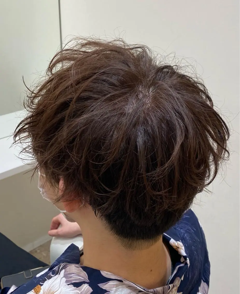カラー パーマ メンズ 🌿レイヤー/ブリー チ/🌿JINのヘアスタイル