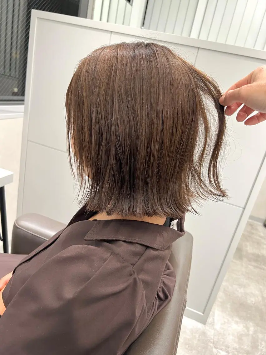 ショート 関西センターパート メンズモデル募集のヘアスタイル