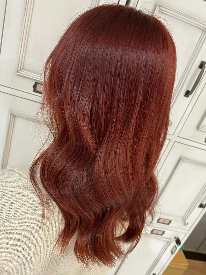 ロング カラー ヘアカラー トリートメント PANDOLA あゆり🦋のヘアスタイル