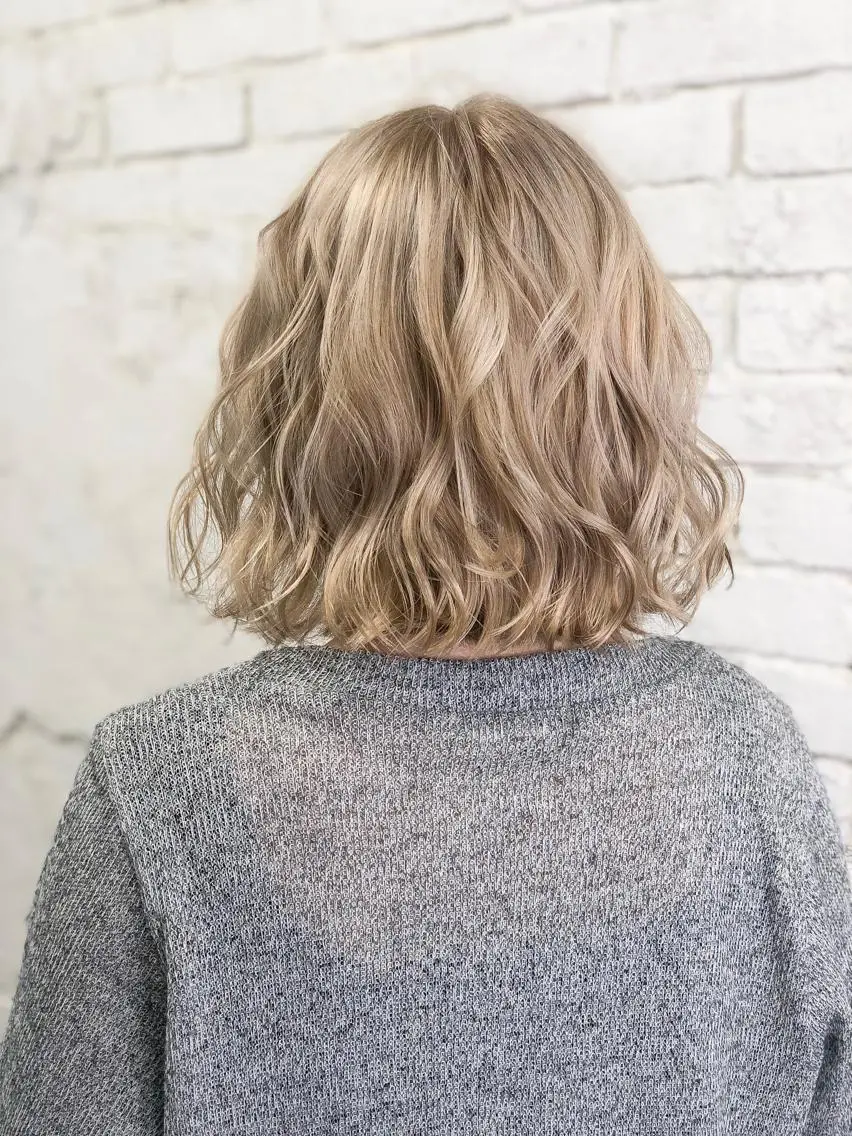 ミディアム カラー イルミナカラー welring hair salonのヘアスタイル