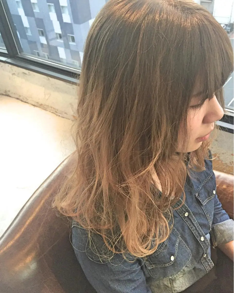 ショート ミディアム セミロング ロング カラー パーマ ヘアアレンジ メンズ キッズ グラデーションカラー 外国人風カラー kobayashi $hogoのヘアスタイル
