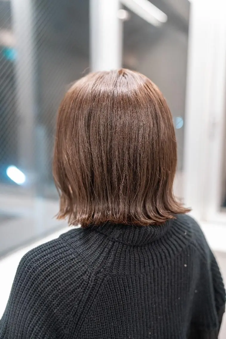 ミディアム カラー Lazo/ 原弥和子のヘアスタイル
