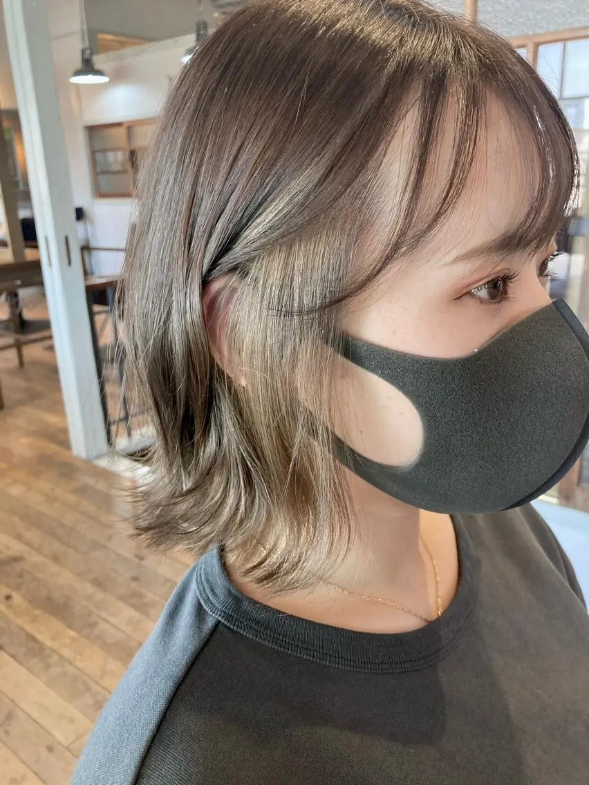 ミディアム タカツド ユウキのヘアスタイル