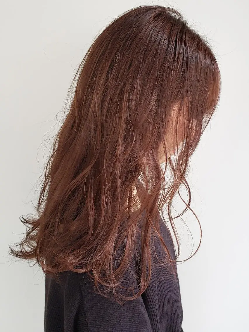 ロング パーマ カット パーマ トリートメント 美髪⭐︎髪質改善 井上　康司のヘアスタイル
