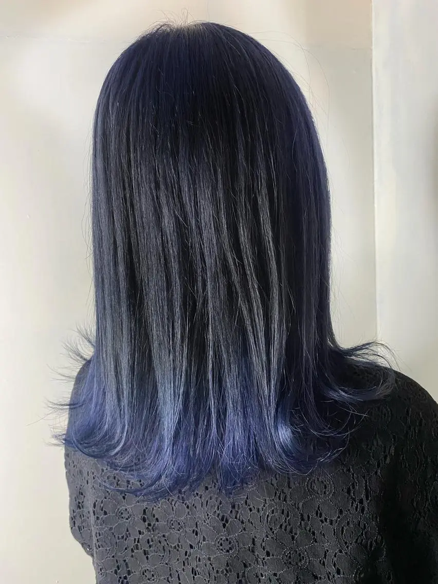 ロング ヘアアレンジ パーマ カラー バレイヤージュ ブリーチ ケアブリーチ デザインカラー ダブルカラー 【N°deseo】 吉祥寺のヘアスタイル