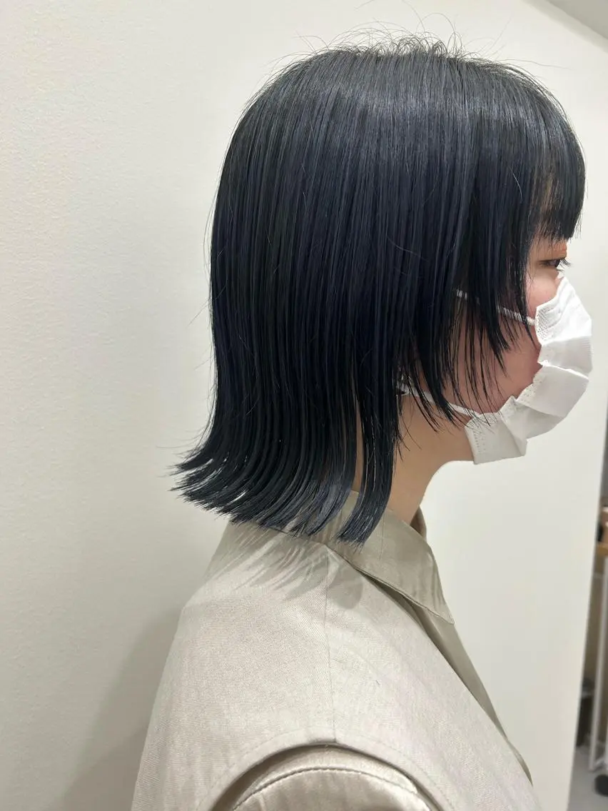 ミディアム 💛🤍U too e’s /店長🧸のヘアスタイル