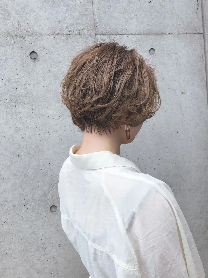 ショート カラー ヘアアレンジ 【代表】 たき〜のヘアスタイル