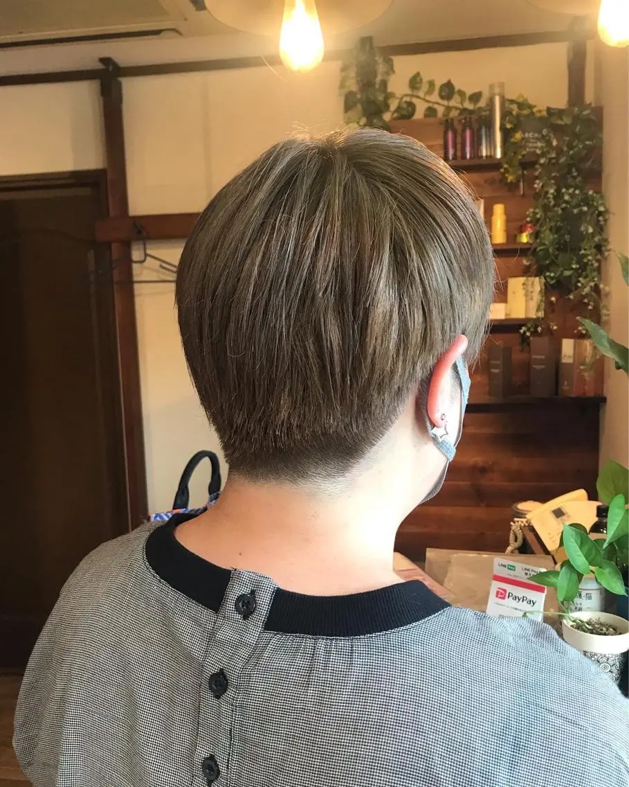ショート カラー Ray hair 春日部のヘアスタイル