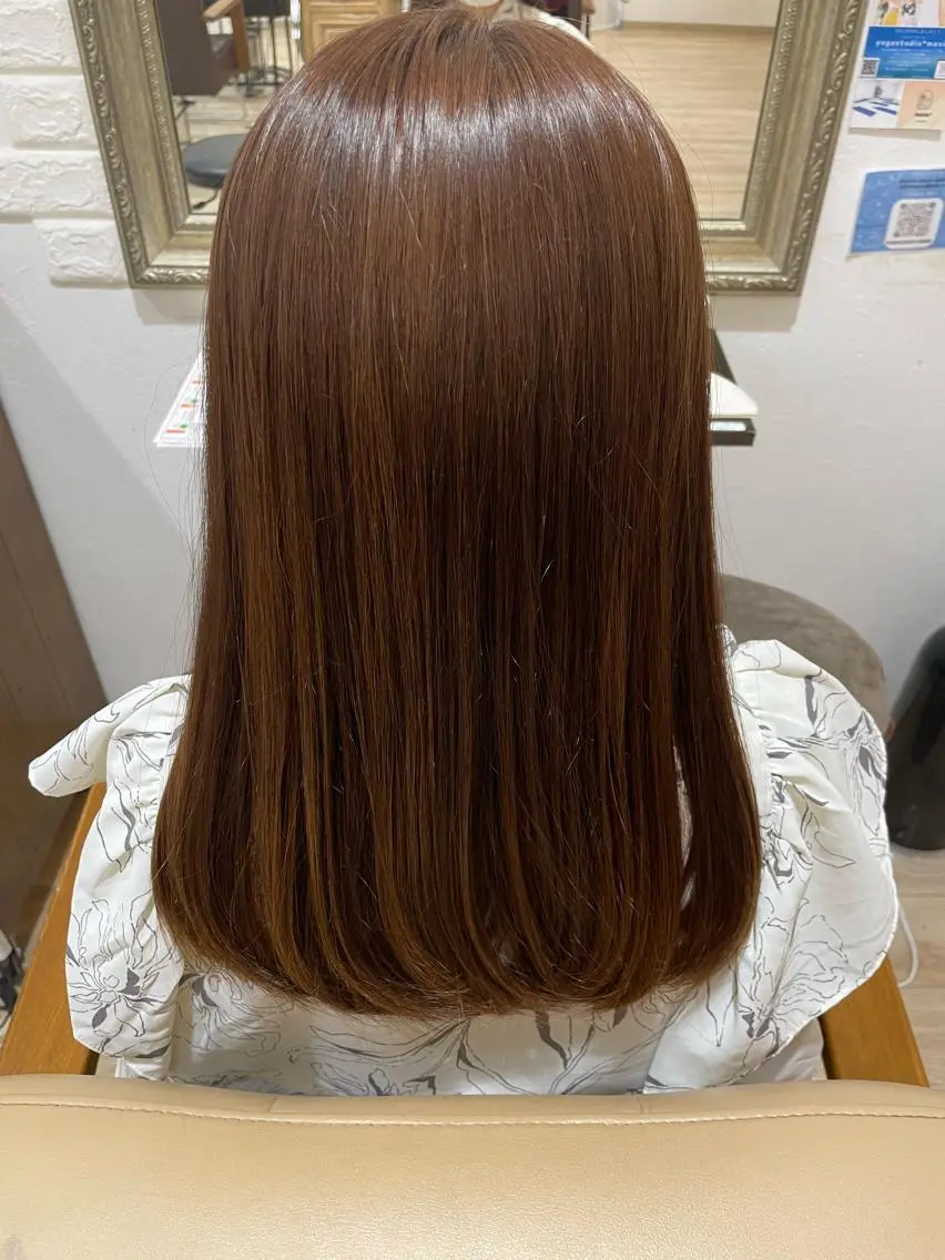 セミロング ✨伊藤修治✨レディー ス・メンズカット✨のヘアスタイル