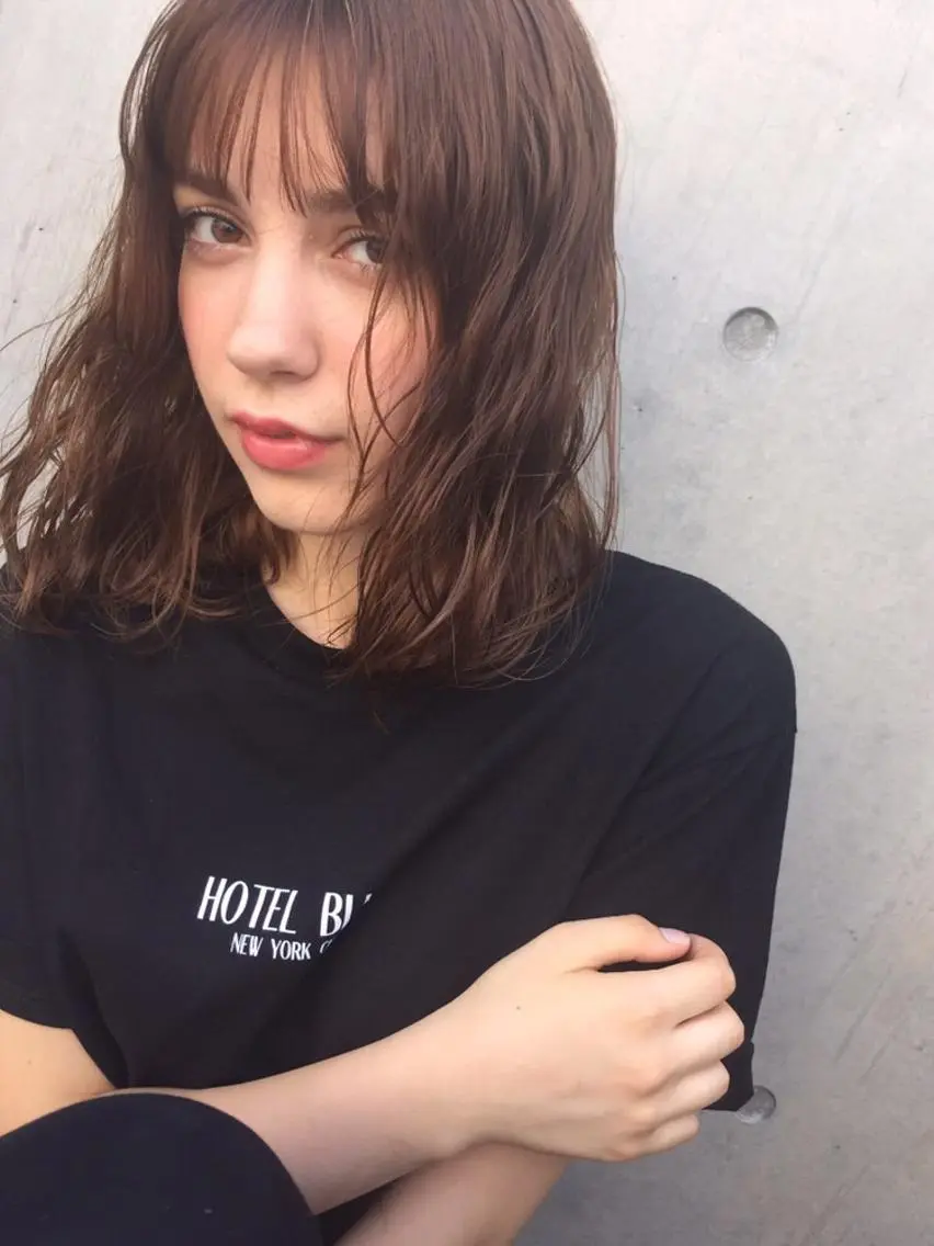 ショート ミディアム セミロング ロング カラー パーマ ヘアアレンジ メンズ キッズ ☔️髪質改善🉐割✨ 🐸“ever”🐸のヘアスタイル