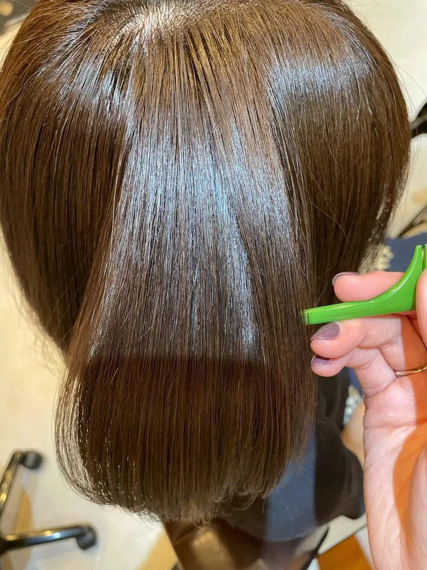 セミロング 清水 美雪のヘアスタイル
