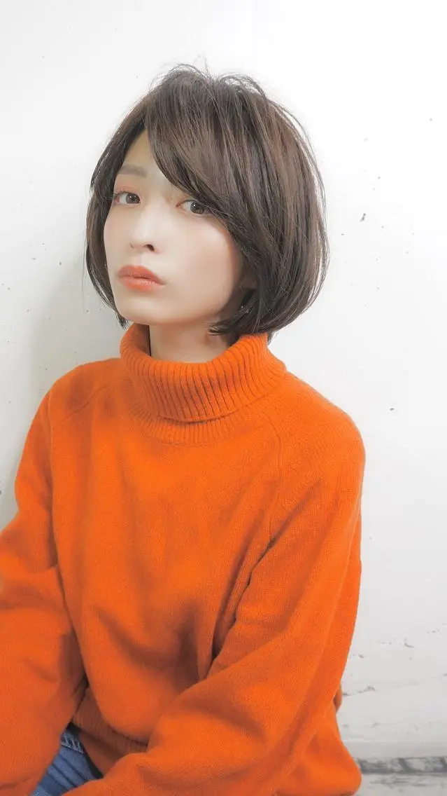 ショート ボブ カット 似合わせ専門美容師 なかじまのヘアスタイル