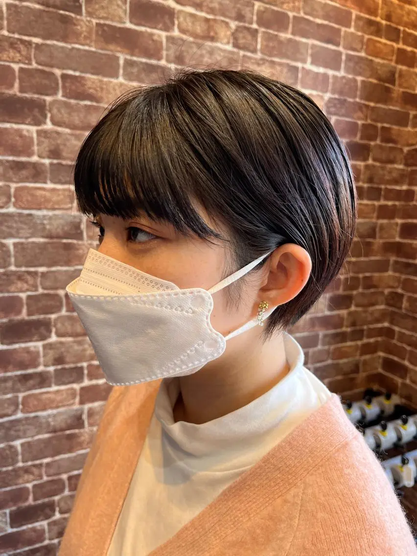 ショート カラー パーマ ヘアアレンジ メンズ キッズ ネイル マツエク・マツパ アイブロウ メンズブリーチ メンズハイライト メンズインナーカラー メンズ韓国風 ブリーチ 久木原 ゆりのヘアスタイル