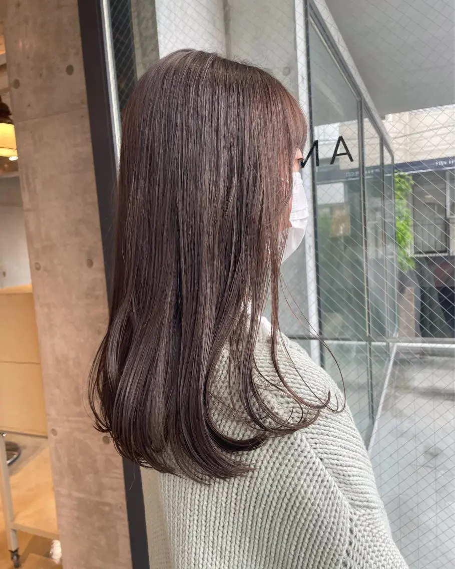 ロング カラー kana .のヘアスタイル