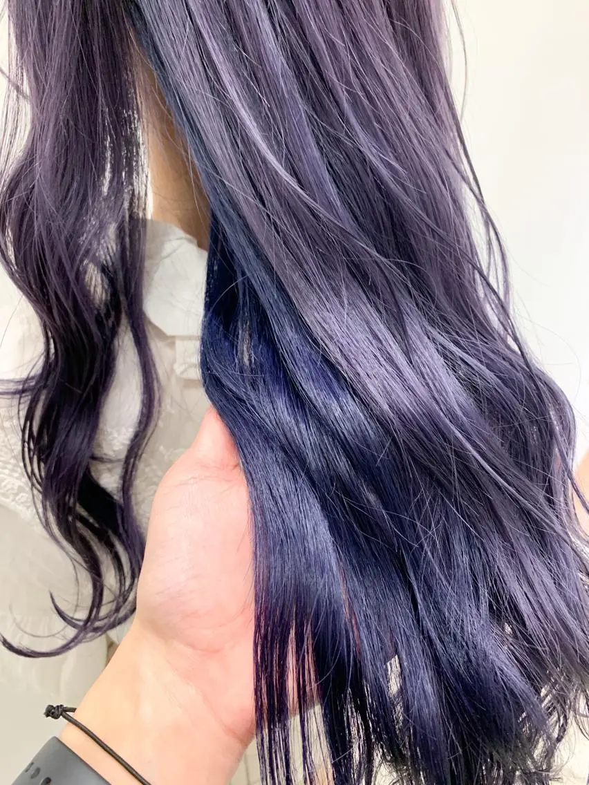 ロング カット ヘアカラー トリートメント 🍀ケアブリーチ カラー🍀坂井のヘアスタイル