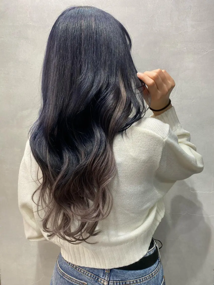 ロング カラー ヘアアレンジ FAAM Tsuneのヘアスタイル