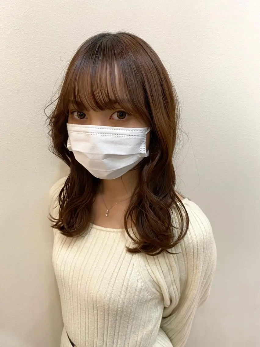 セミロング ハイトーン/ボブ/ レイヤー💫カイセイのヘアスタイル