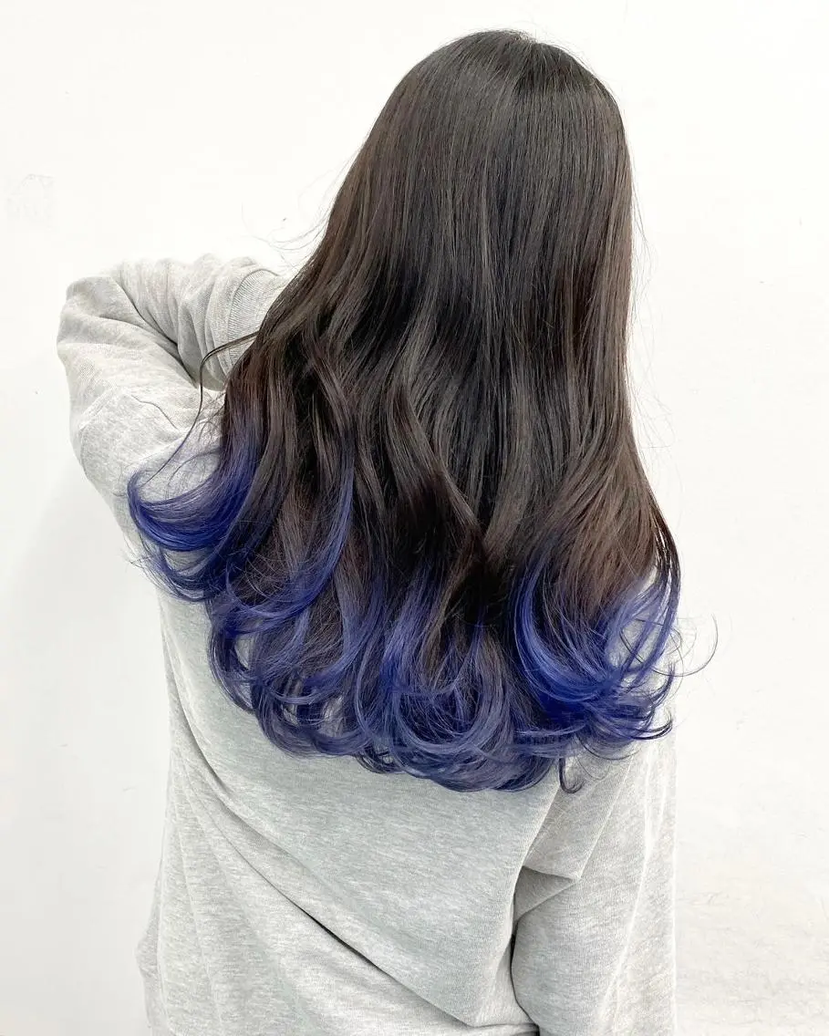 ロング ヘアカラー トリートメント 【公式】amble luxe池袋東口🩷のヘアスタイル