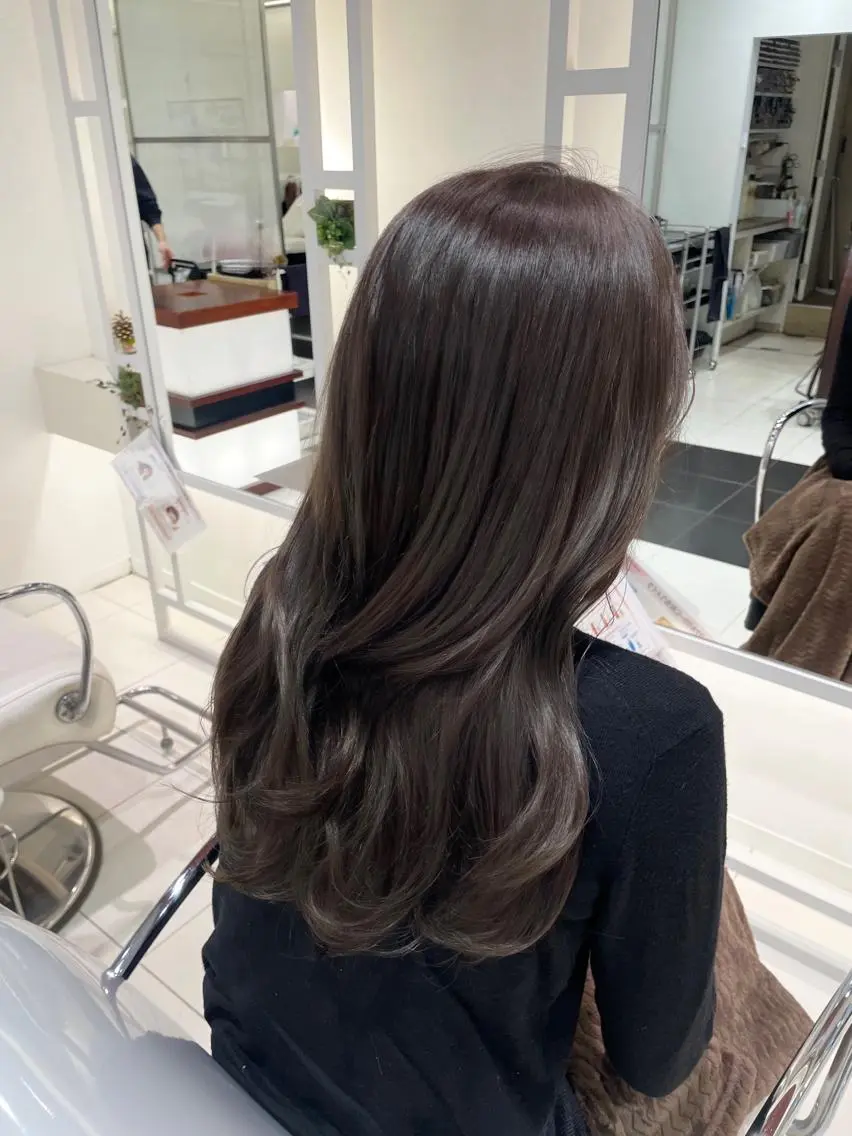 ロング カラー BiBi 武田 あやのヘアスタイル