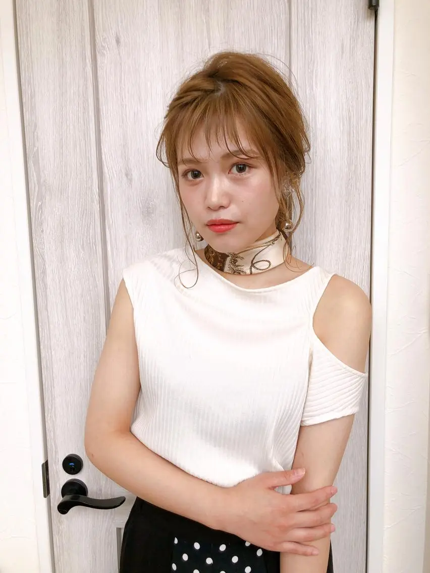 ミディアム annuy 。のヘアスタイル