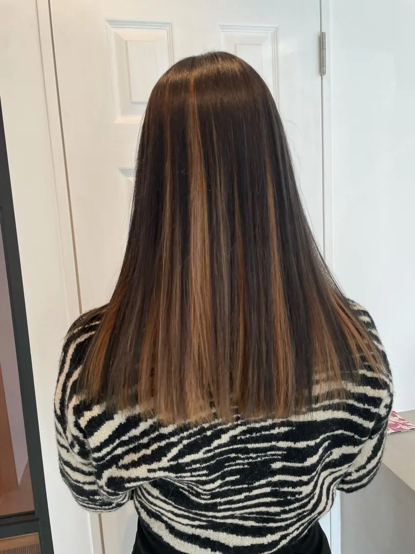 セミロング カラー ベージュカラー ブロンド ブロンドベージュ インナーカラー ヘアカラー 中目黒🌼 🌼ハナのヘアスタイル