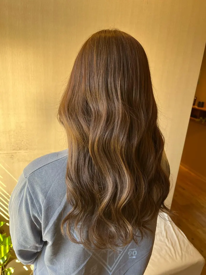 ロング カラー ヘアカラー ヘッドスパ 三上 由貴のヘアスタイル