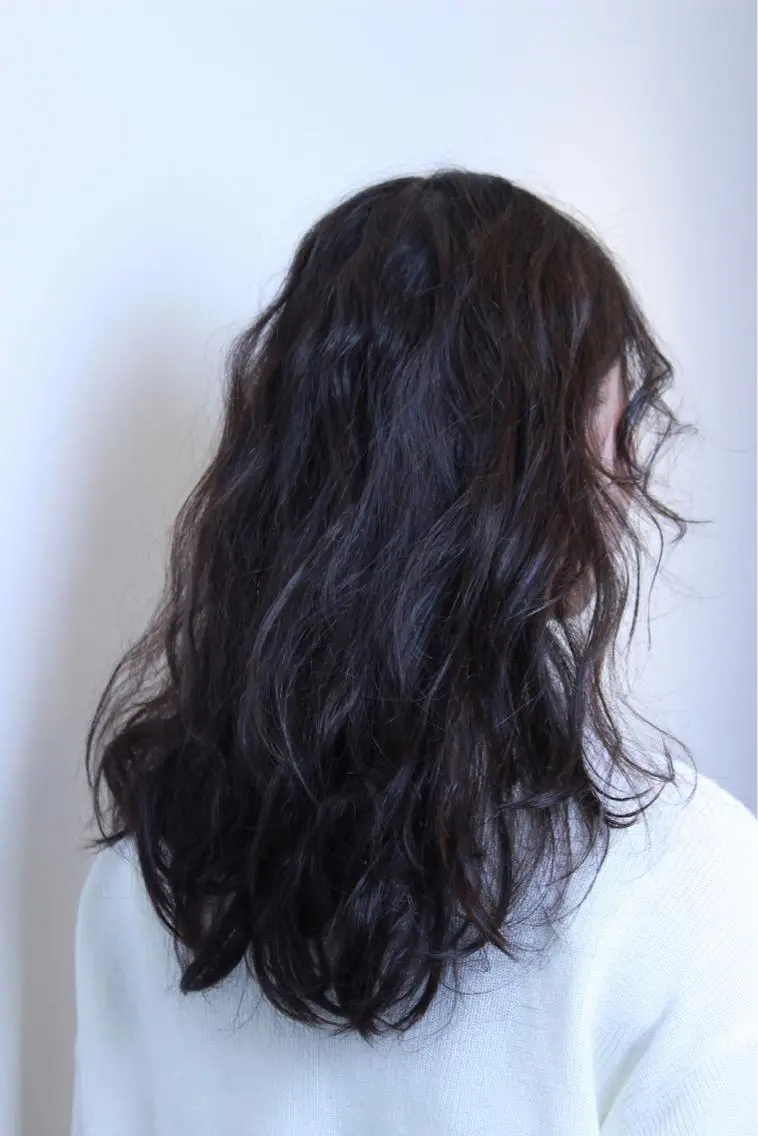 ロング オリーブ系カラー🫒 イノセントヘアのヘアスタイル