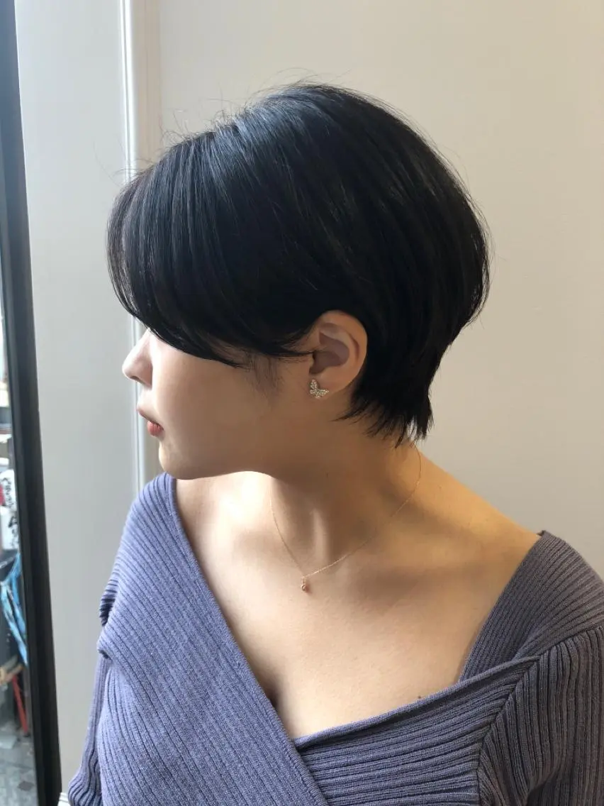 ショート ハンサムショート ショートヘア レイヤー⭐️カラー ⭐️平川雅史のヘアスタイル