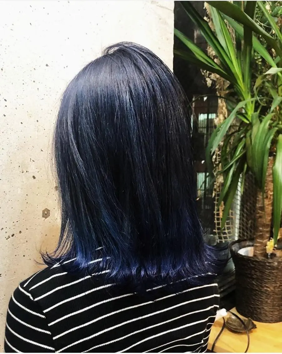 ミディアム ハイライト Iz Hair Laboのヘアスタイル