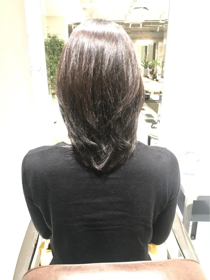 ミディアム カラー 門脇 直也のヘアスタイル