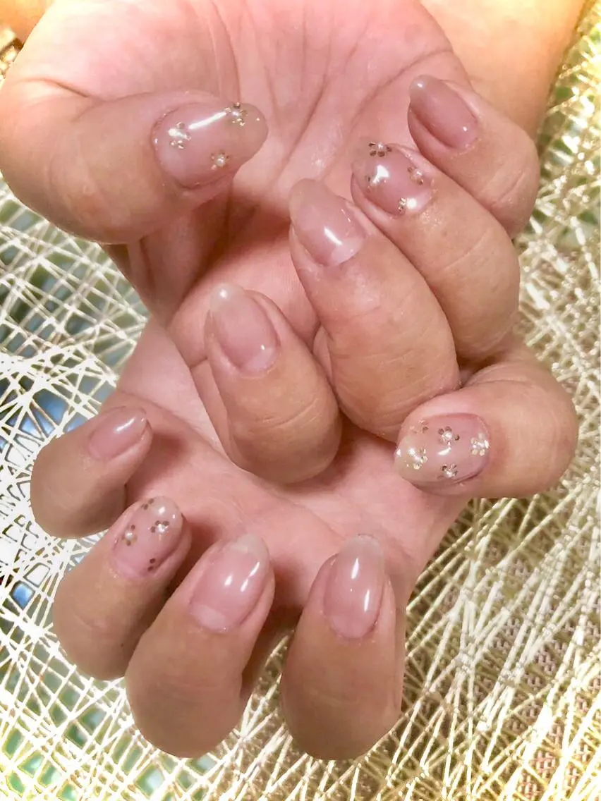 ネイル シンプルネイル k.nail #ksmのネイルデザイン