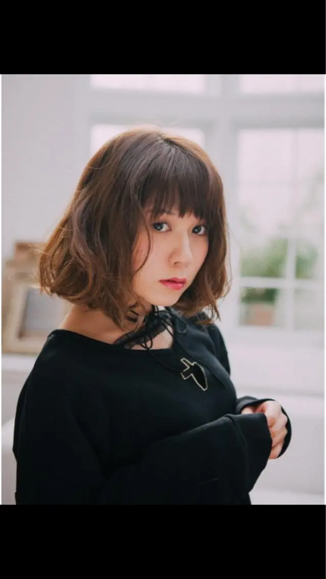 ミディアム カラー パーマ ヘアアレンジ ボブ M字・前髪割れ 改善メンズ特化/栢沼のヘアスタイル