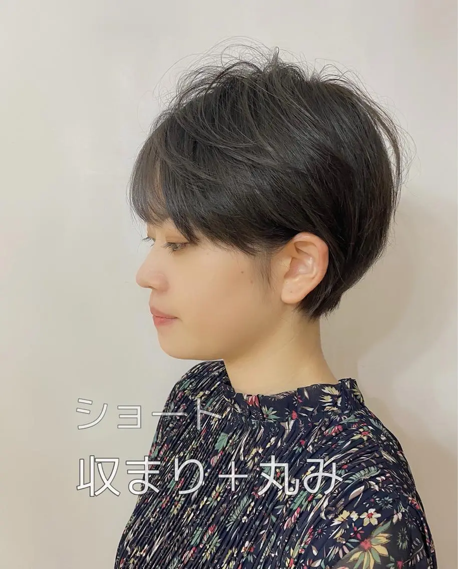 ショート カット 藤田 遼のヘアスタイル