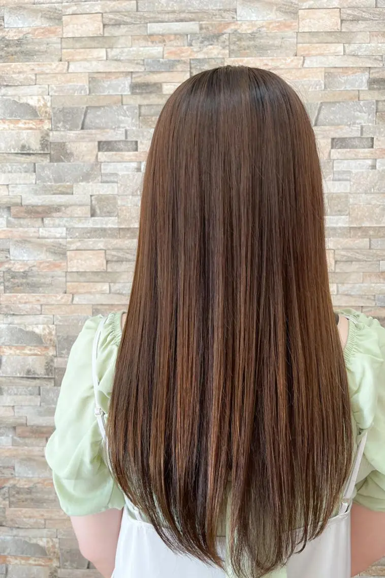 ミディアム 🎀 ヘアセット 縮毛矯正/ハルナ🎀のヘアスタイル