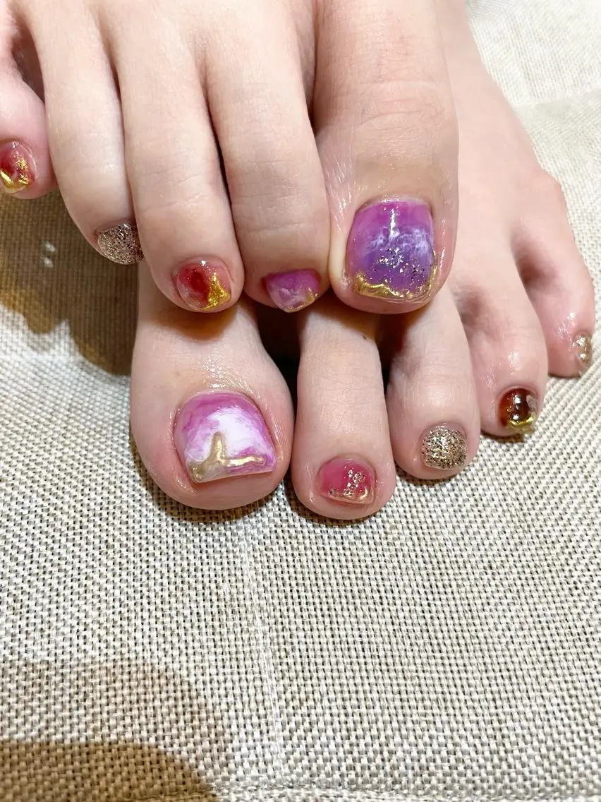 ネイル ハンドネイル 岩山 直子のネイルデザイン