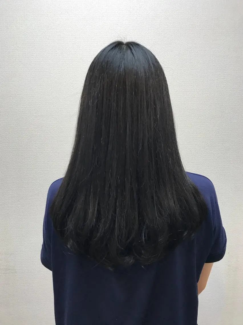 ロング カラー カット ヘアカラー トリートメント 吉森 満俊のヘアスタイル