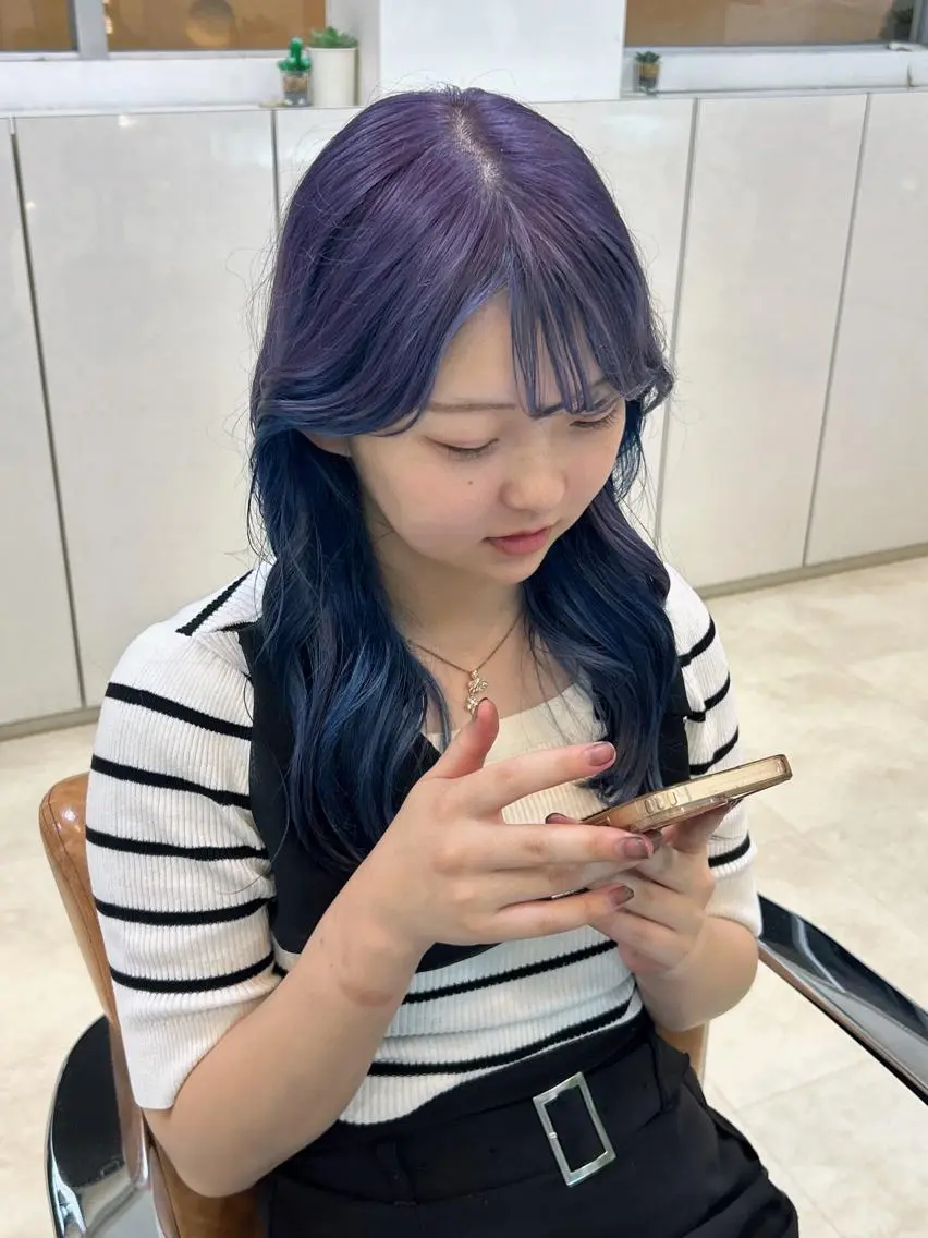 ロング ヘアカラー メンズ特化 kazukiのヘアスタイル
