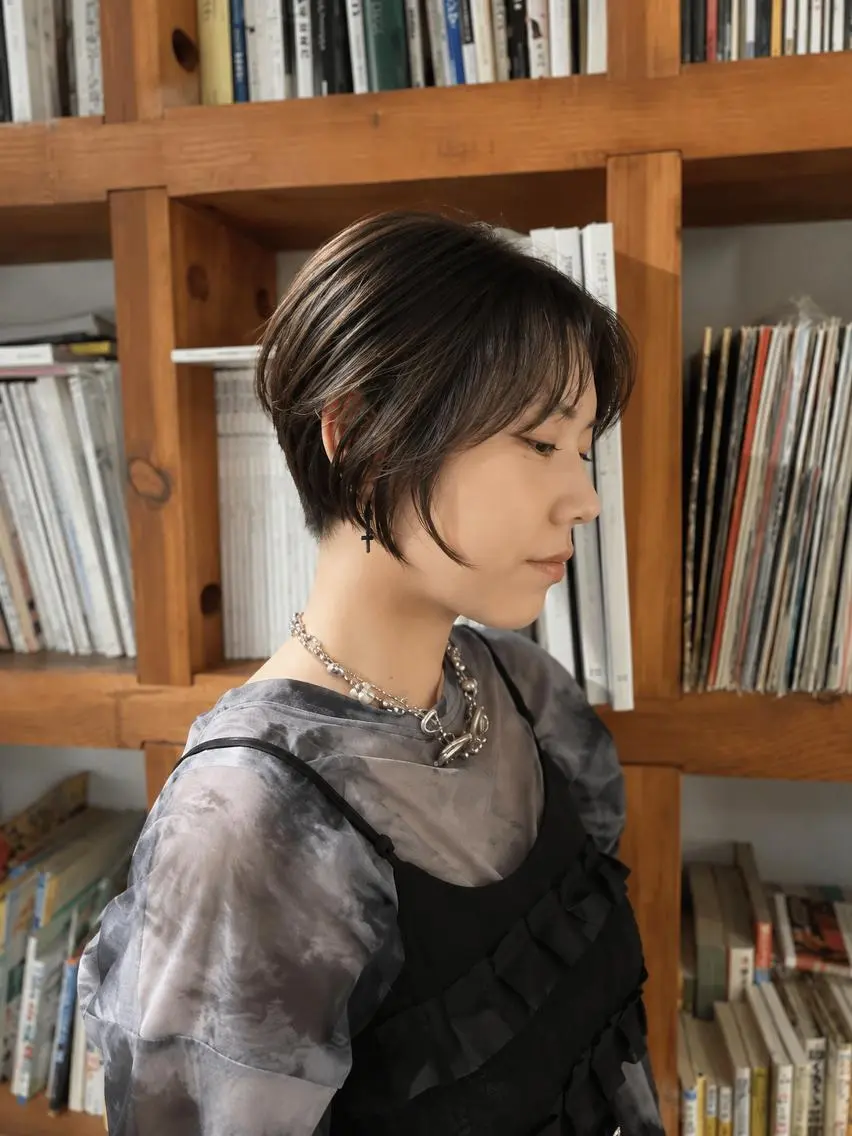 ショート ショートヘア 児玉 蒼空のヘアスタイル