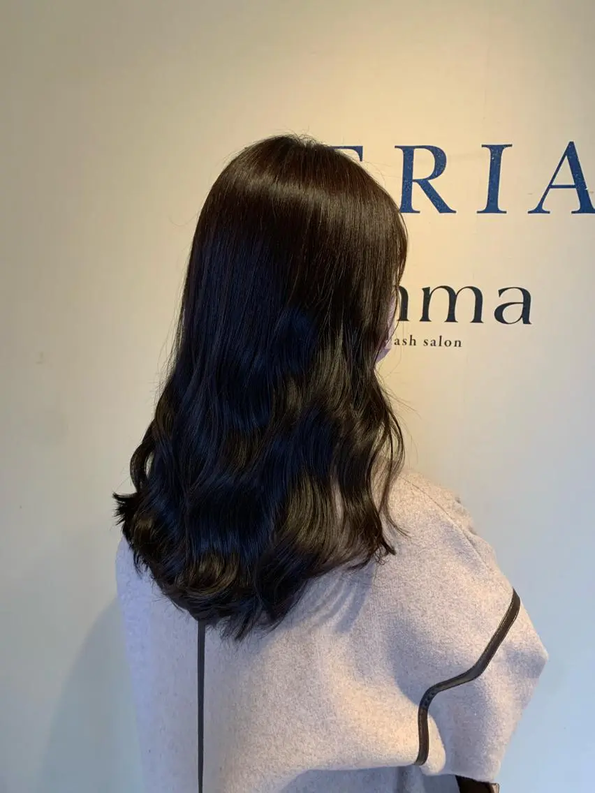 ロング 韓国風ヘア 🎀FERIA梅田 出村谷　沙保🎀のヘアスタイル