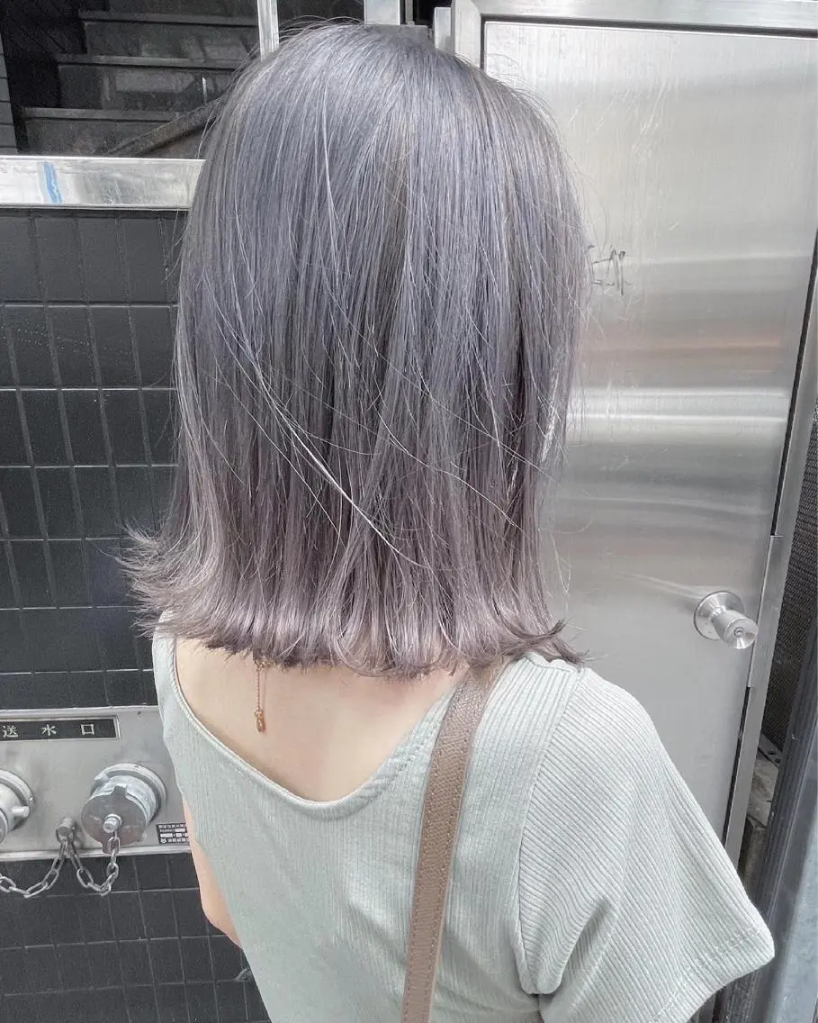 ミディアム カラー ヘアカラー トリートメント イメコン美容師 サイトウアキラのヘアスタイル