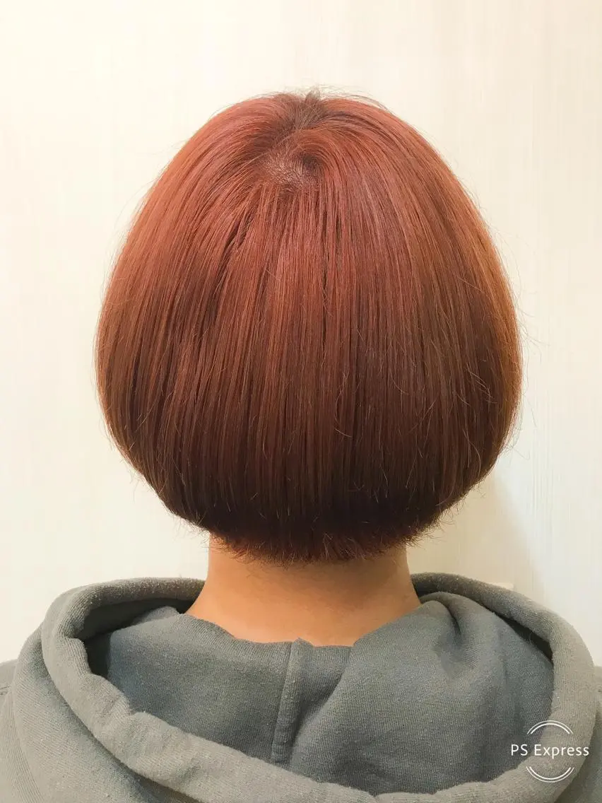ショート カラー アディクシーカラー 透明感カラー イルミナカラー 外国人風カラー .. meiのヘアスタイル